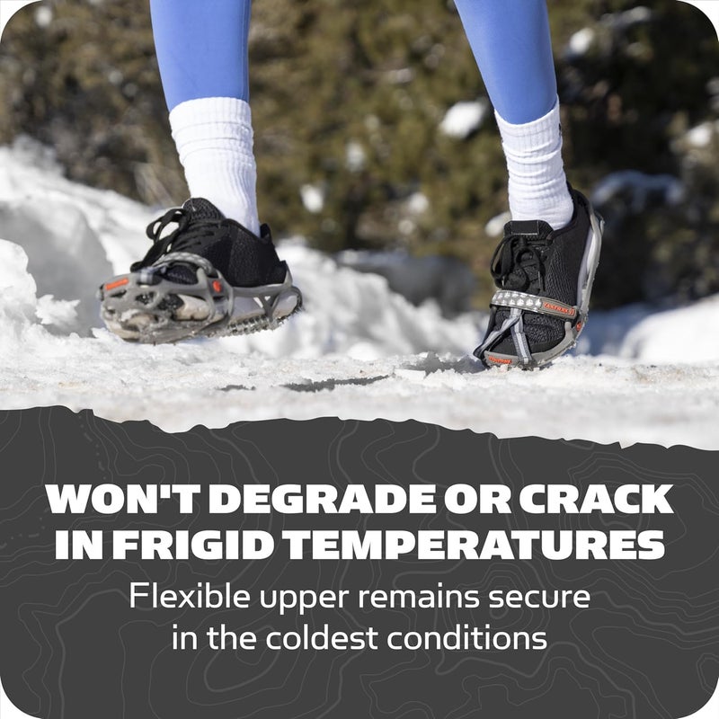 YakTrax Run Traction Cleats for Running on Snow and Ice - X-Large - Image 5